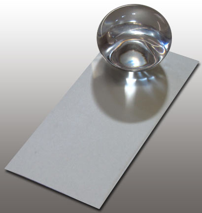 trattamento superficiale alluminio sabbiato colore argento